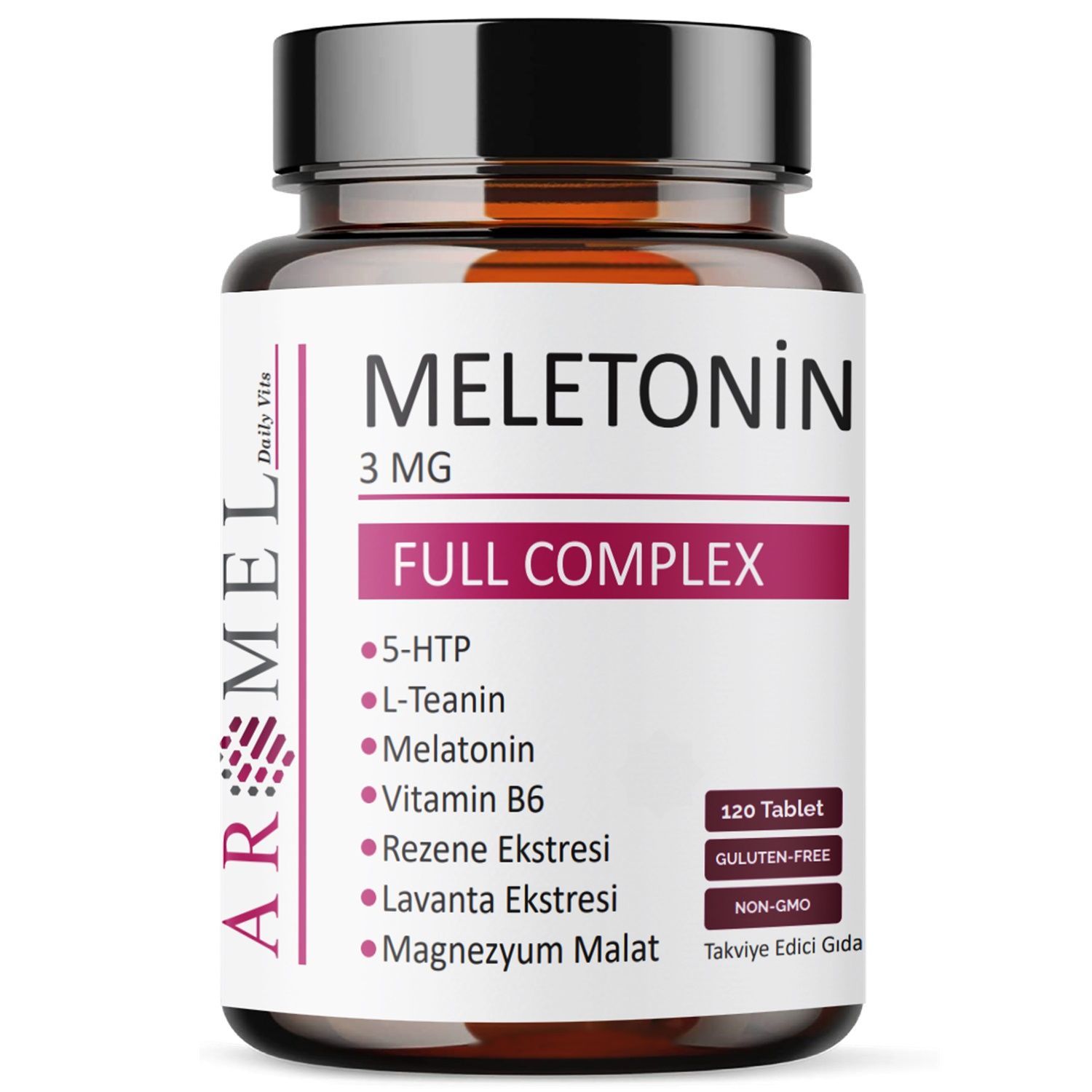 Melatonin 120 Tablet | 3mg | Full Complex | 349,50 TL