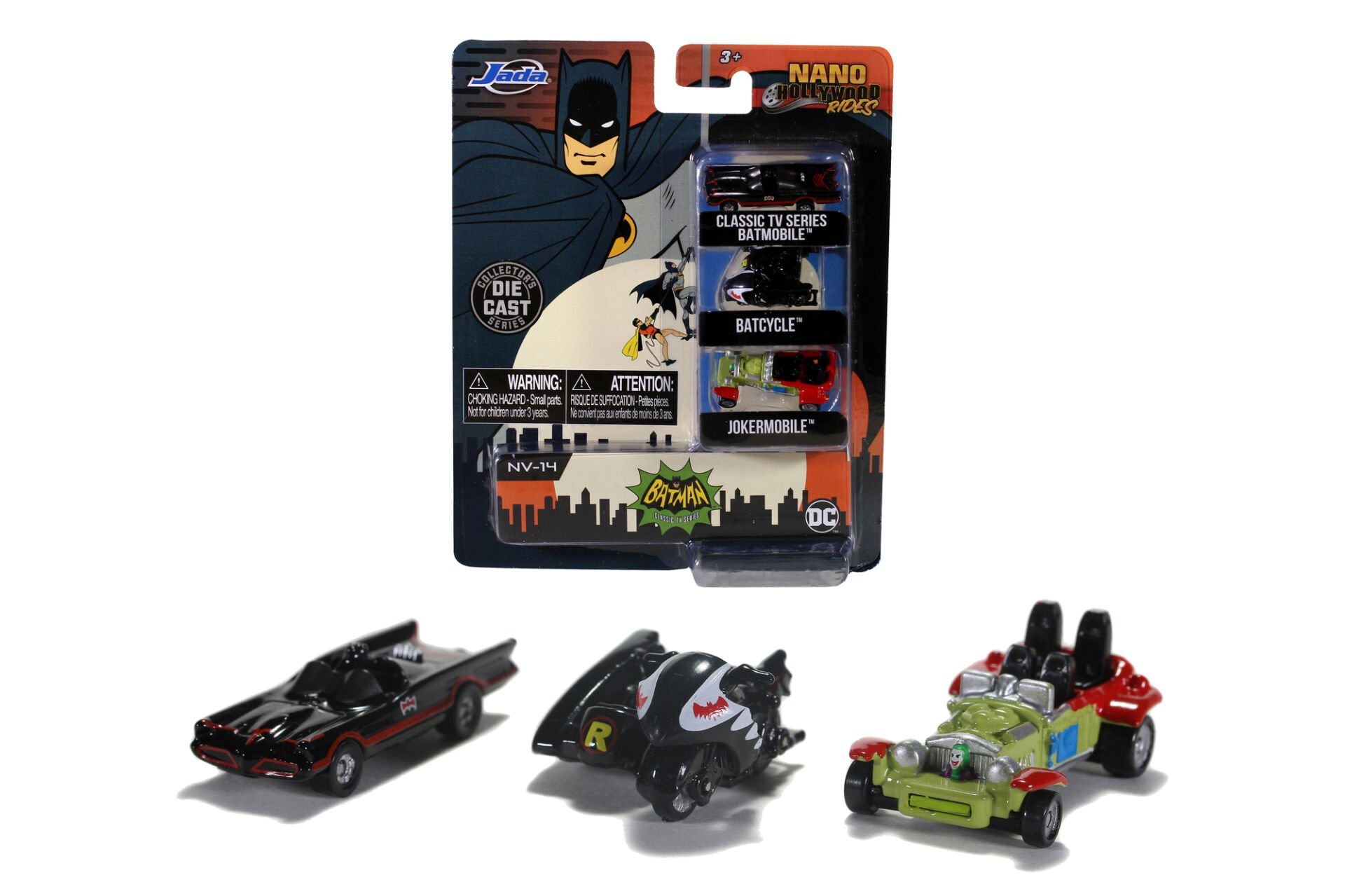 Batman 3'lü nano arabalar