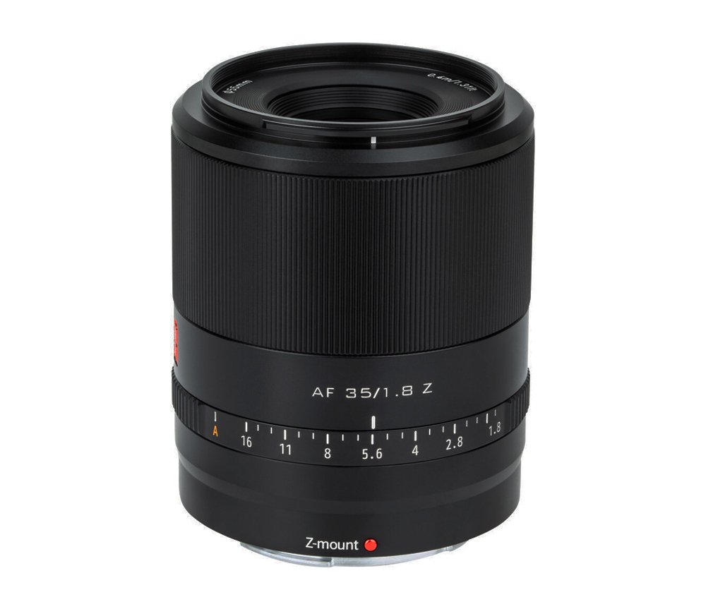 Viltrox af 35mm f1 8 lens nikon z mount full frame format en yi