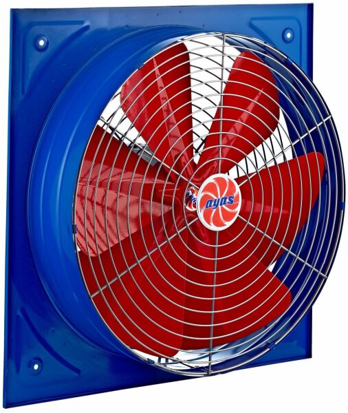 Ayas 55 cm Kare Sanayi Tipi Aspiratör 380 Volt Trifaze