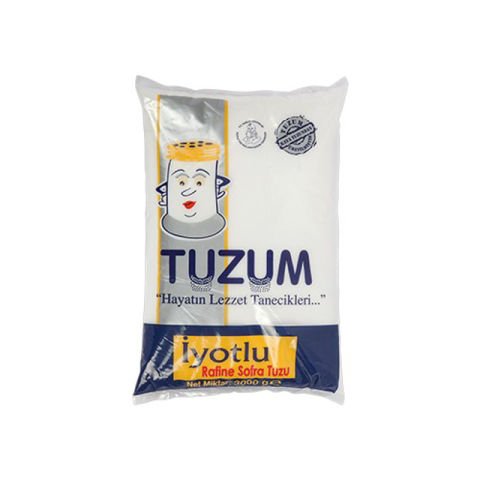 Tuzum İyotlu Tuz 750 Gr