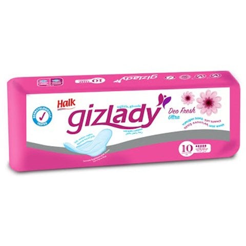 Gizlady Deo Fresh Ultra Hijyenik Ped Normal 10'lu