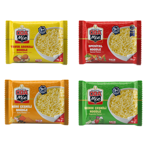 Oba Noodle Çeşitleri 75 Gr