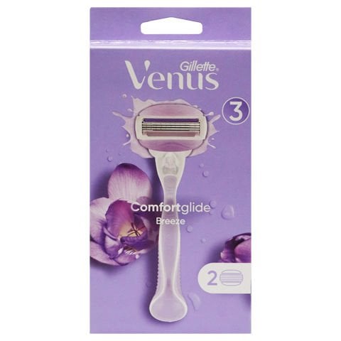 Gillette Venus Breeze Tıraş Makinesi + 2 Yedek Bıçak