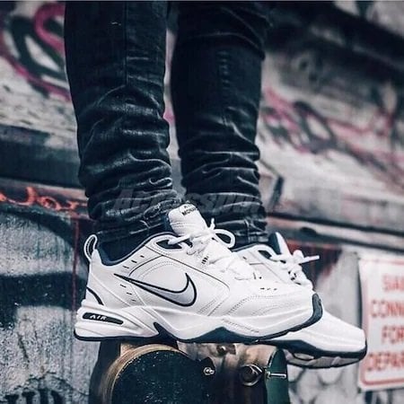 nike air monarch gri