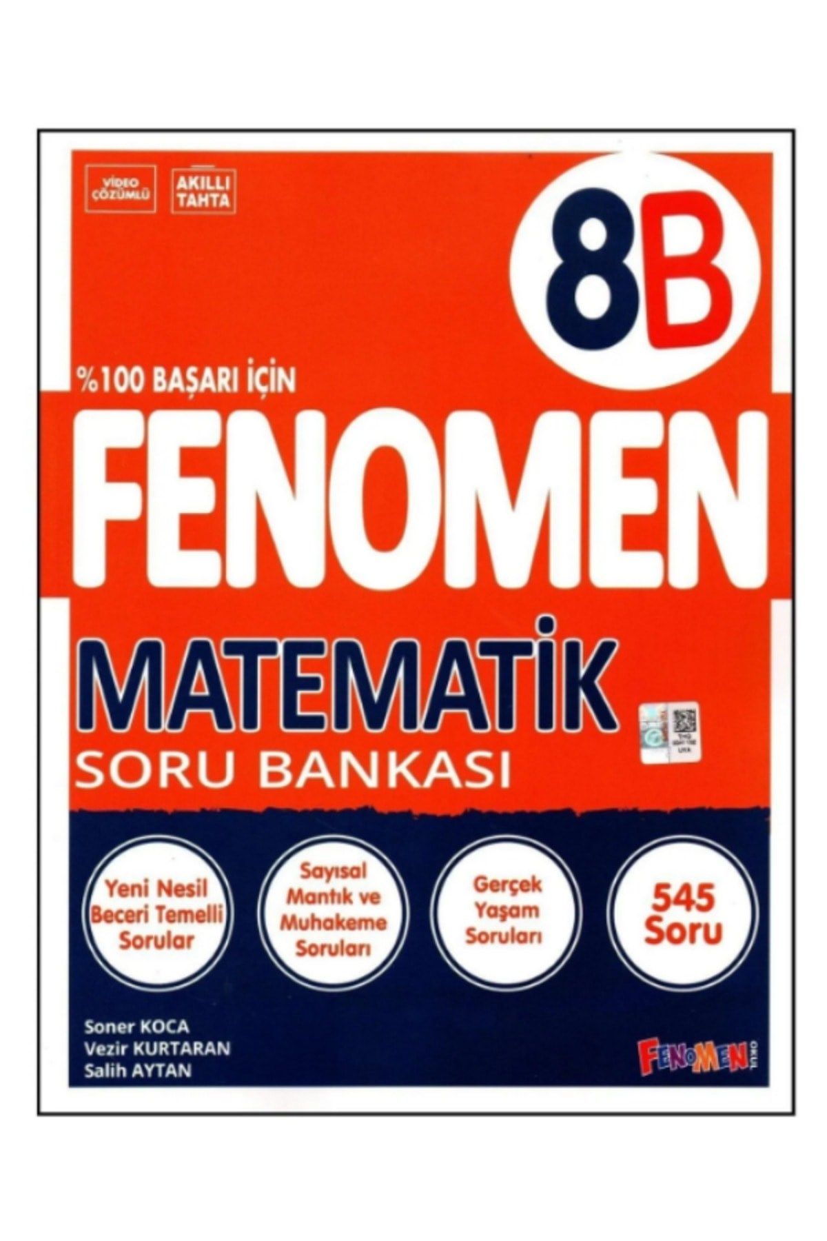 FENOMEN 8.SINIF MATEMATİK B SORU BANKASI - Birkitapcim.com