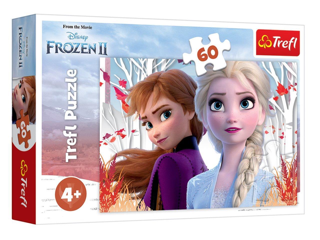 Trefl 60 Parça Puzzle The Enchanted World Of Anna And Elsa