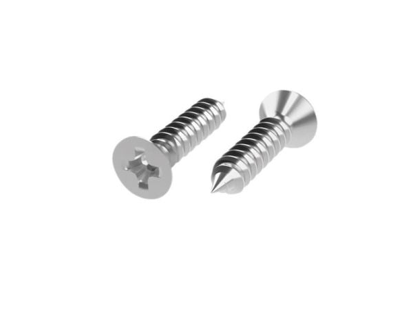 3.9x22 mm YHB Inox Saç Vidası DIN 7982