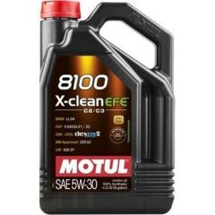 Motul 8100 X-Clean Efe 5W30 4 Litre Motor Yağı ( Üretim Yılı : 2022 )