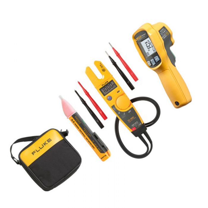 Fluke T5 600 62max 1ac Ii Ir Termometre Elektrik Test Cihazı Ve Gerilim Dedektör Kiti