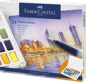 Faber Castell Creative Studio Tablet Suluboya 24 Lü