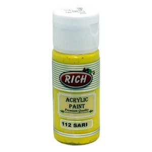 Rich Akrilik Boya 30 cc -  Sarı