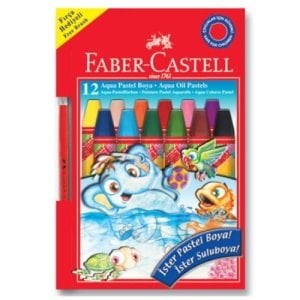 Faber Castell Aqua Pastel Boya Karton Kutu 12 Renk