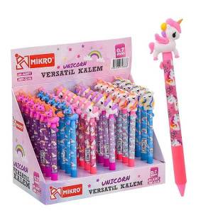 Mikro Unicorn Başlıklı Versatil Uçlu Kalem