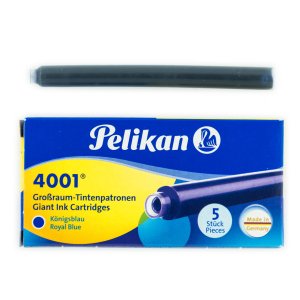 Pelikan Dolma Kalem Kartuşu Uzun 5'li Mavi