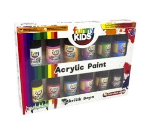 Funny Kids 20 ml Akrilik 12'li Set