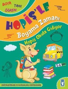 Timaş Yayınları Hopişle Boyama Zamanı