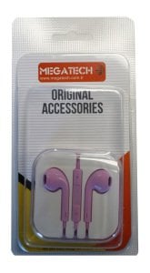 Megatech Colour İph Handsfree Pembe Kulaklık