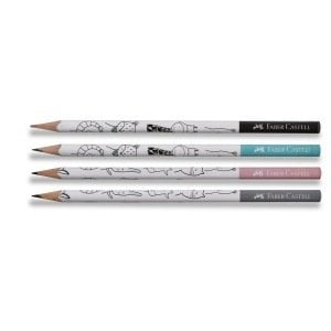 Faber Castell Üçgen Kurşun Kalem Animals