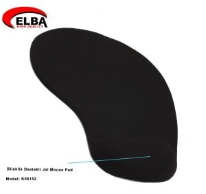 Elba K06152 Siyah Bileklikli Jel Mouse Pad