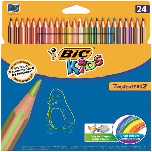 Bic Kuru Boya Tropicolors Tam Boy 24 LÜ 832568