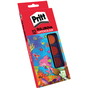 Pritt Sulu Boya Büyük Boy 12 Renk