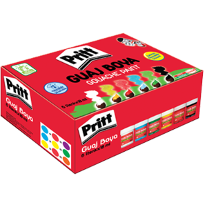 Pritt Guaj Boya Şişe 6 Renk 18 ml