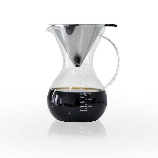 1000 ml Çelik Filtreli *Chemex Kahve Demleme Sürahisi-Karaf (Pour Over Dripper Coffee Server) 1000 ml Çelik Filtreli *Chemex Kahve Demleme Sürahisi-Karaf (Pour Over Dripper Coffee Server)