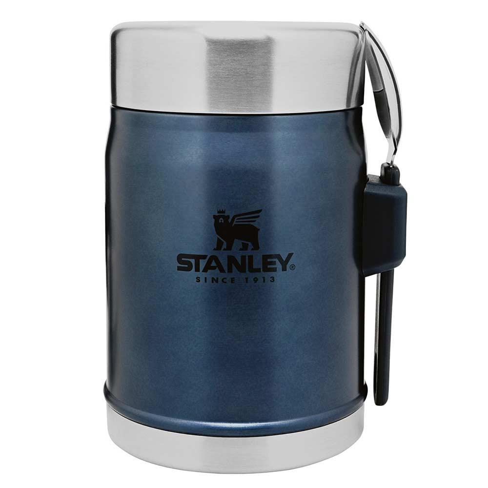 Stanley Klasik Paslanmaz Çelik Yemek Termosu Kaşıklı 0 40 LT-Lacivert