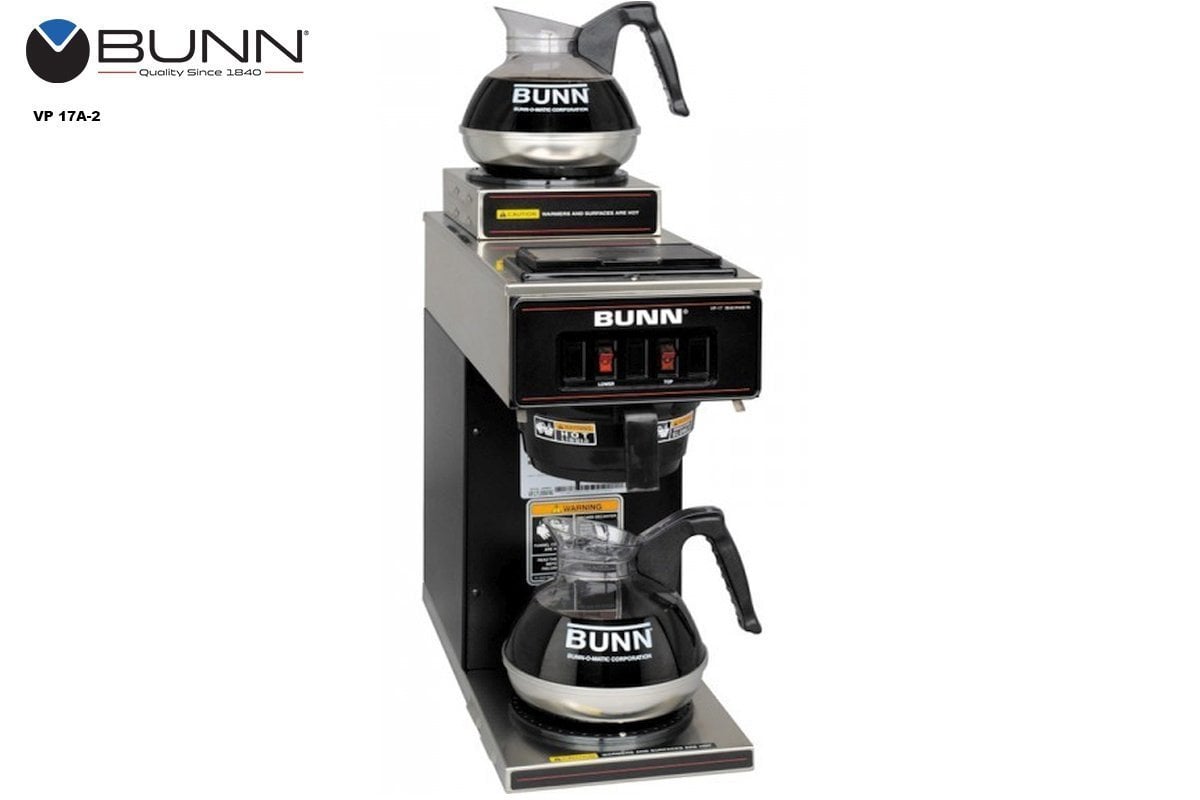 Bunn VP17A-2 Filtre Kahve Makinesi (2 Isıtıcı Hazneli 2 Potlu)
