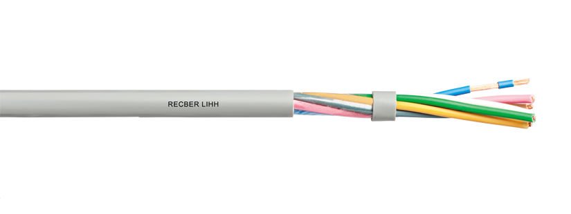 Reçber LIHH 2x0,22mm2 Sinyal Ve Kontrol Kablosu - 100 Metre Fiyatı