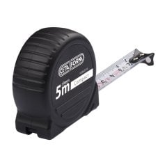 P05B-0519 COMPACT ŞERİT METRE/SİYAH KASA-MIKNATISLI-5MX19MM