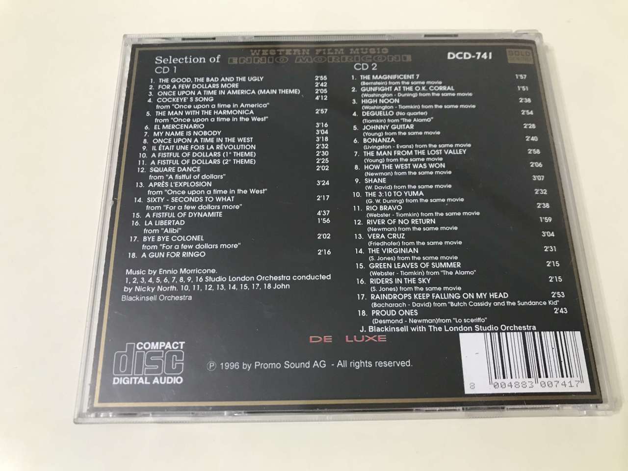 Ennio Morricone – Selection Of Western Film Music 2 CD Plak, CD, DVD ...