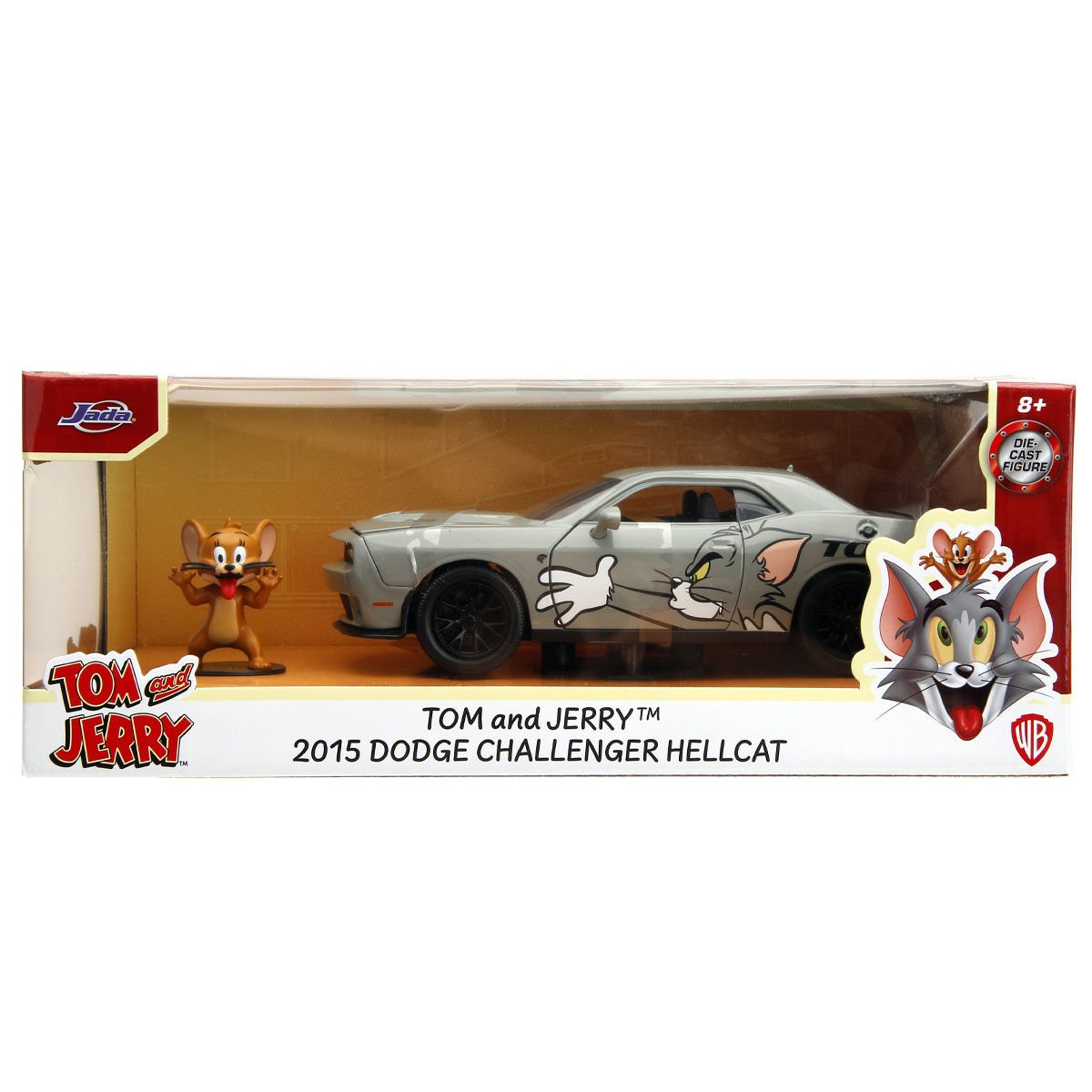 253255047 Jada Tom Jerry 2015 Dodge Challenger 1:24  - Aslan
