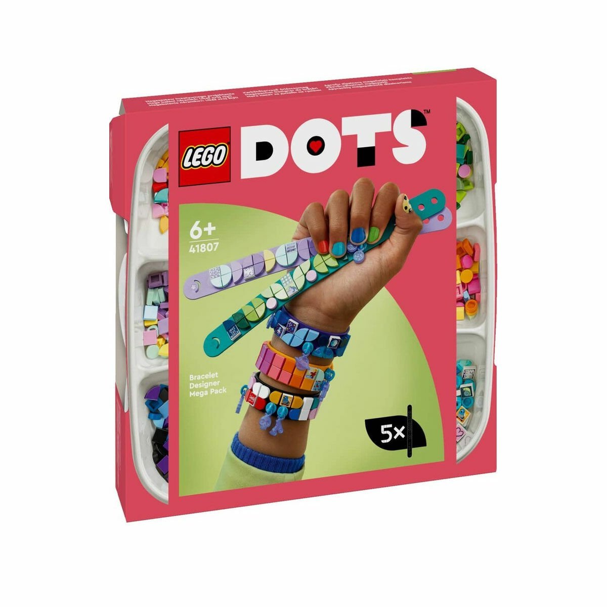 41807 Lego Dots - Bileklik Tasarımcısı Mega Paket 388 parça, +6 yaş
