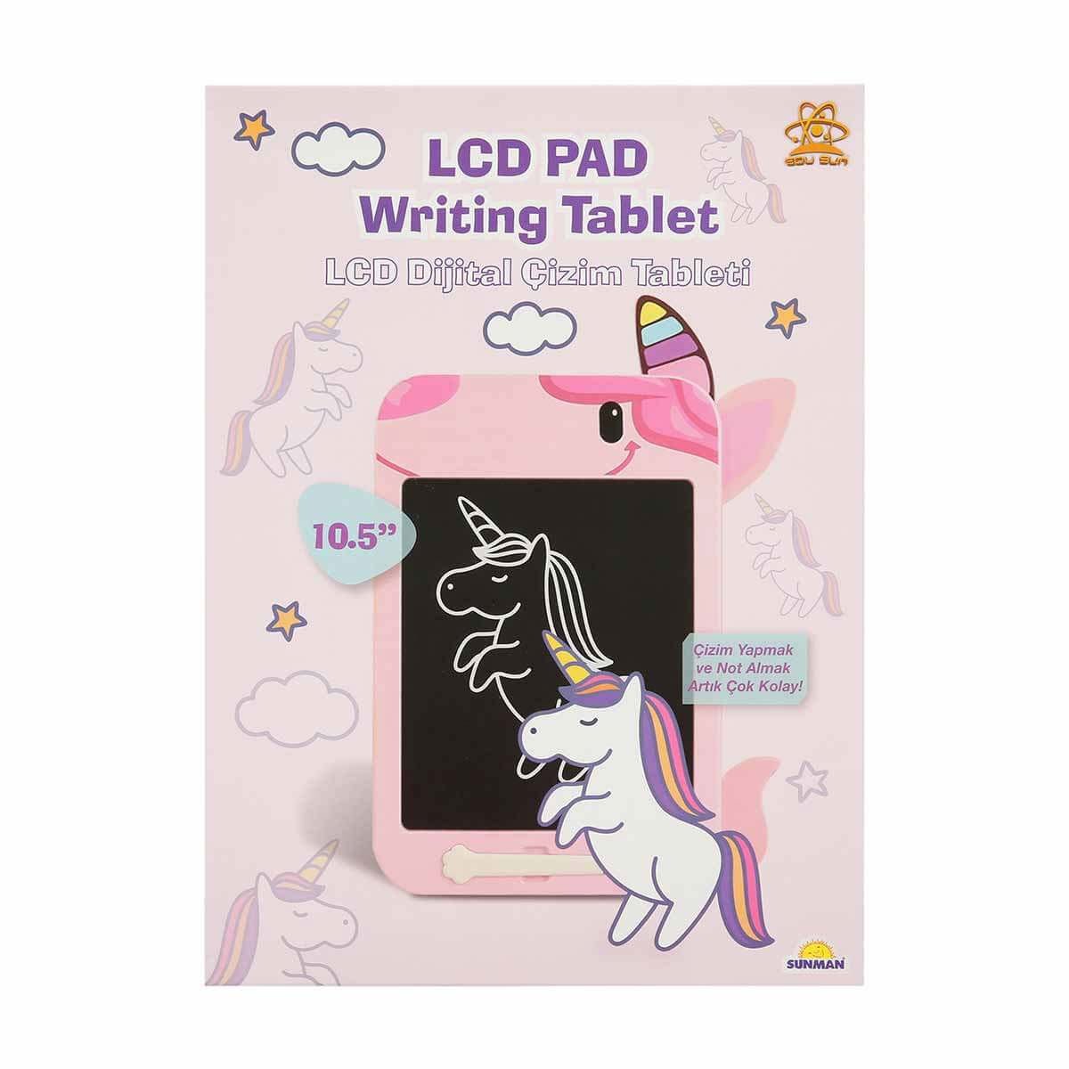 3420 Unicorn Şekilli 10,5 LCD Dijital Çizim Tableti -Sunman