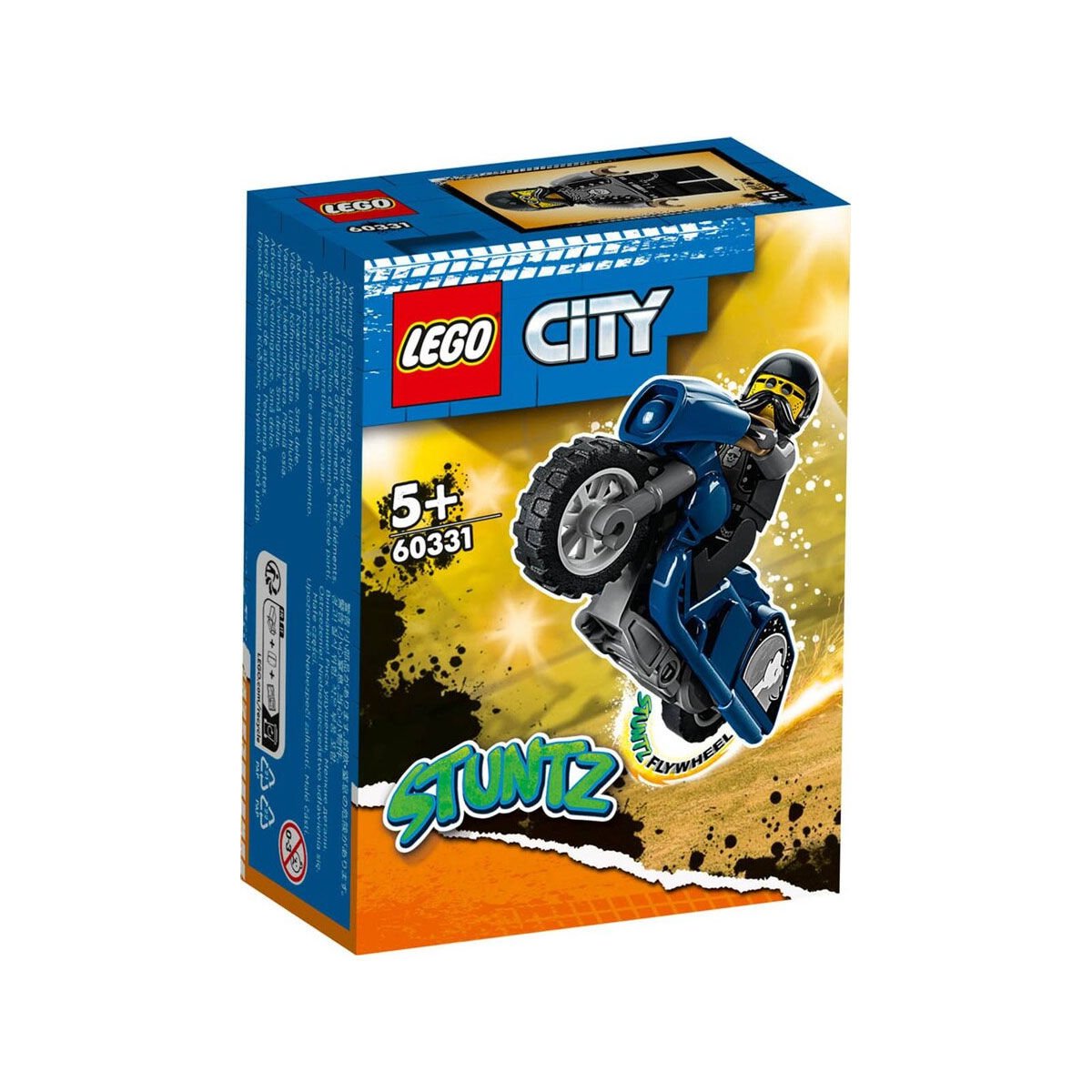 60331 Lego City - Uzun Yol Gösteri Motosikleti, 10 parça, +5 yaş