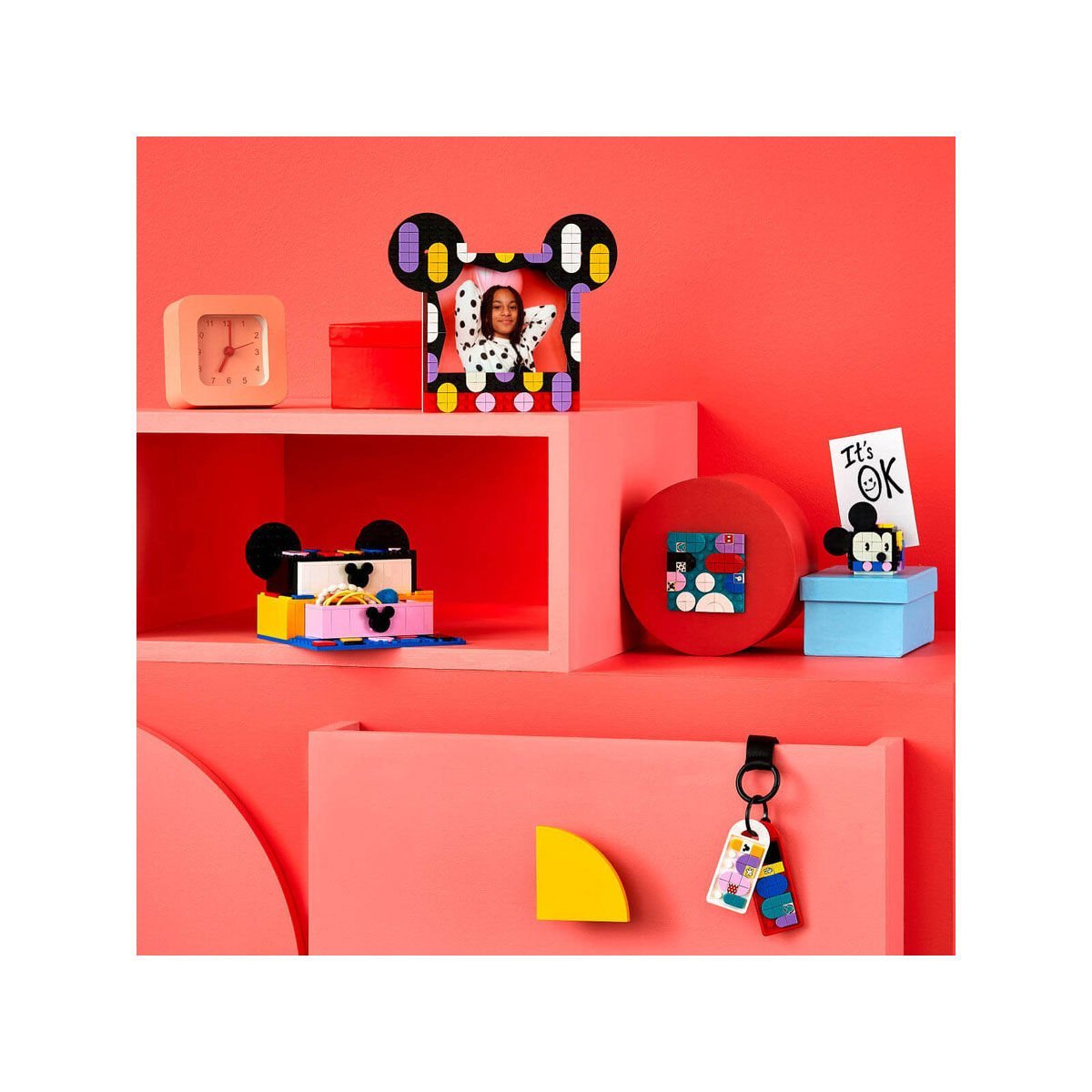 Lego Dots 41964 Mickey ve Minnie Okula Dönüş Projesi Kutusu, 669 parça, +6 yaş