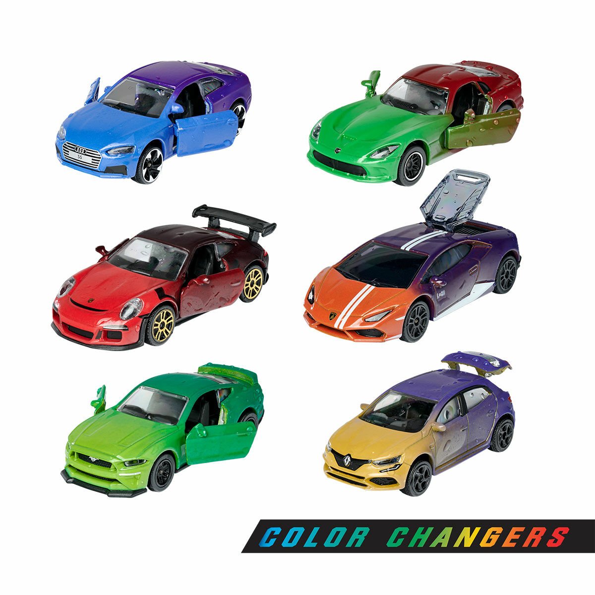 212054021 Majorette Renk Değişteiren Arabalar