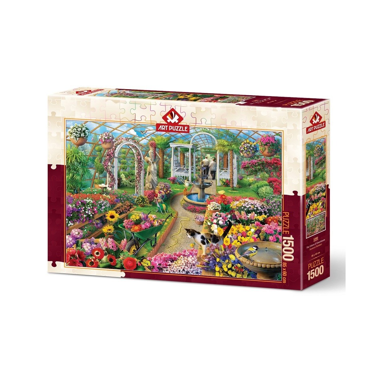 5390 Art Puzzle, Seramın Renkleri 1500 Parça Puzzle