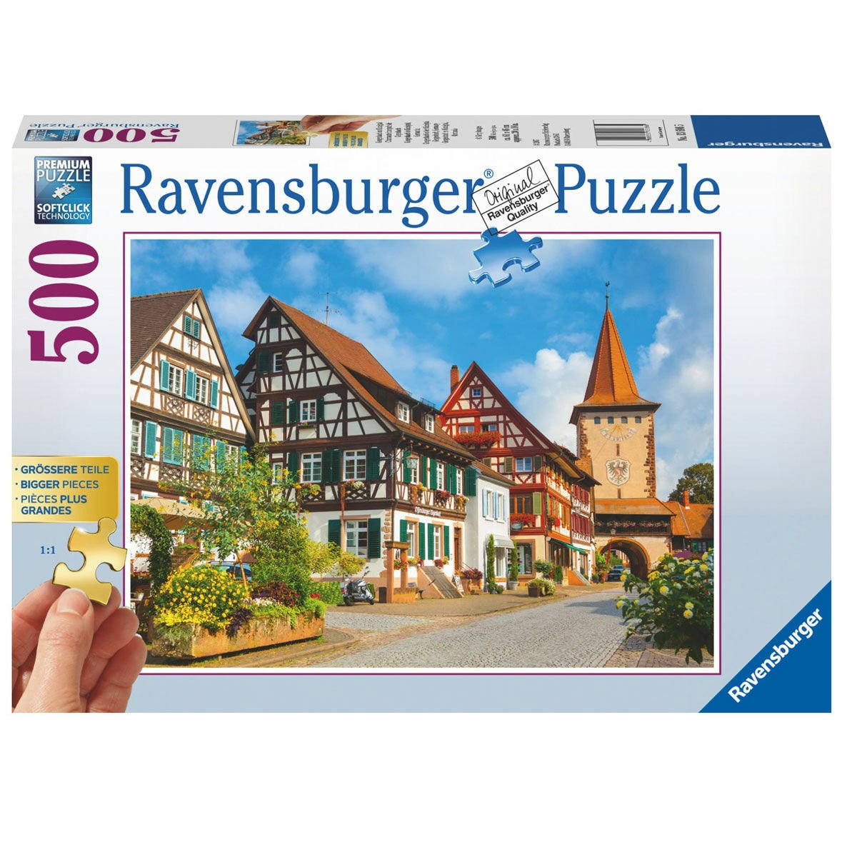 136865 Ravensburger Gold Almanya 500 Parça Puzzle