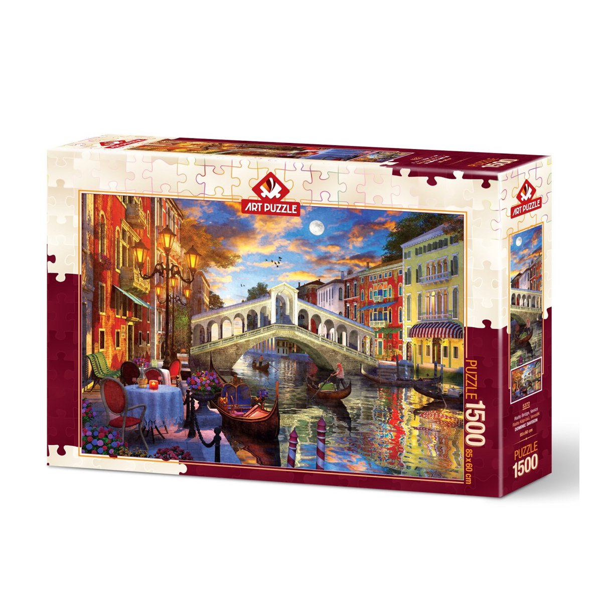 5372 Art Puzzle Rialto Köprüsü, Venedik 1500 parça Puzzle / +15 yaş