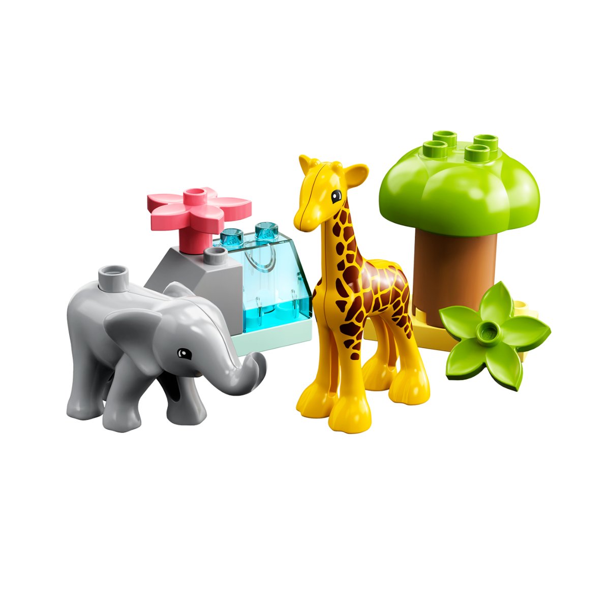Lego Duplo 10971 Vahşi Afrika Hayvanları, 10 parça +2 yaş