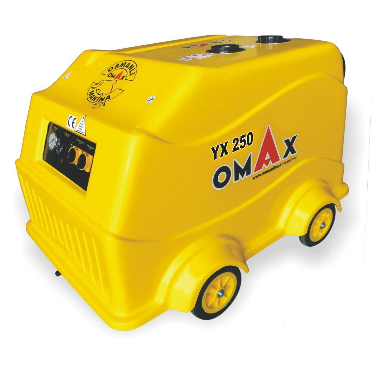 Omax Yx 250 Basınçlı Sıcak Soğuk Yıkama Makinesi 250 Bar Mazotlu