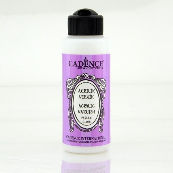 Cadence 250 ml Su Bazlı Akrilik Vernik (Parlak)