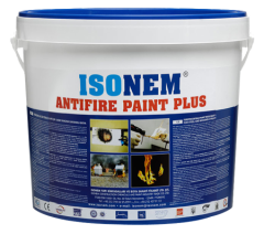 ISONEM ANTIFIRE PAINT PLUS 18 KG ÇELİK , AHŞAP VE BETON YAPILAR İÇİN 120 DK YANGINA DAYANIKLI BOYA