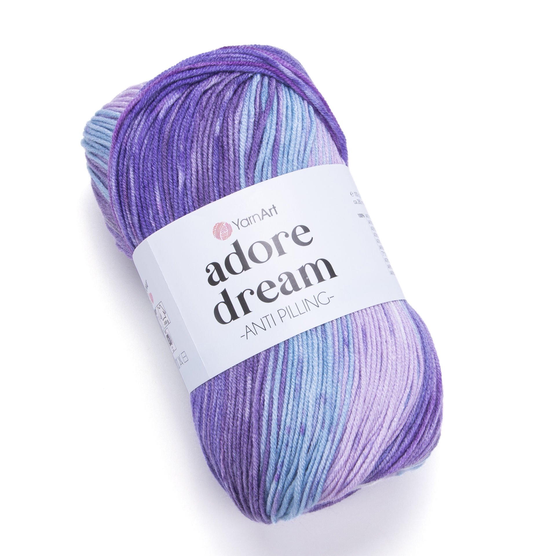 YARNART ADORE DREAM KNITTING YARN VARIEGATED 1056