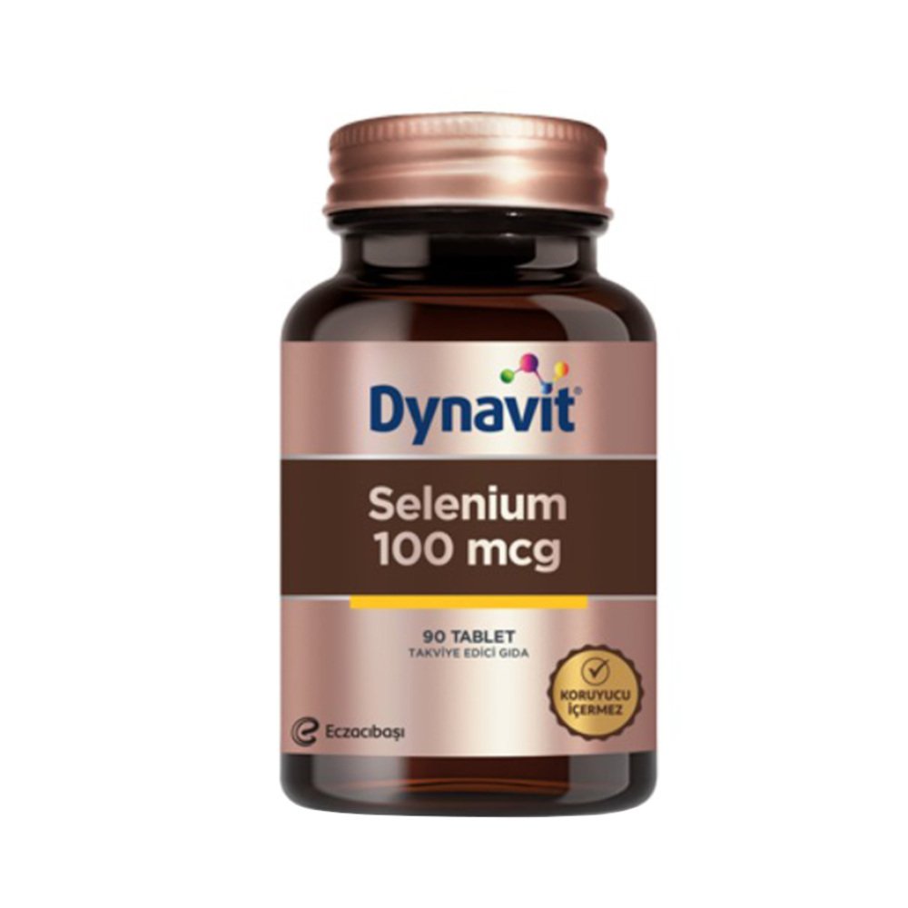 Dynavit Selenium 100 mcg Selenyum İçerikli 90 Tablet