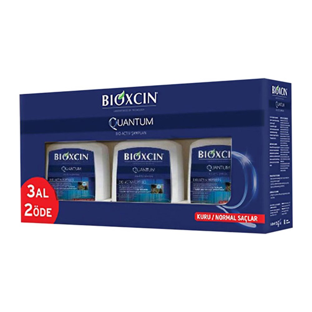 Bioxcin Quantum Kuru ve Normal Saçlar İçin Şampuan (3 al 2 öde) Bioxcin Quantum Kuru ve Normal Saçlar İçin Şampuan (3 al 2 öde)