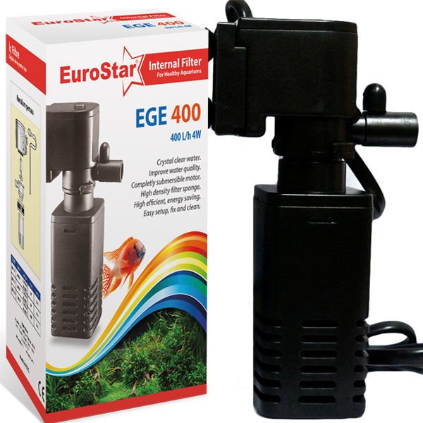 Euro Star Ege 400 Akvaryum İç Filtre 4W 400 Lt/h